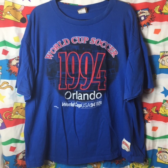 Vintage Other - Vintage 1994 World Cup Embroidered Tee